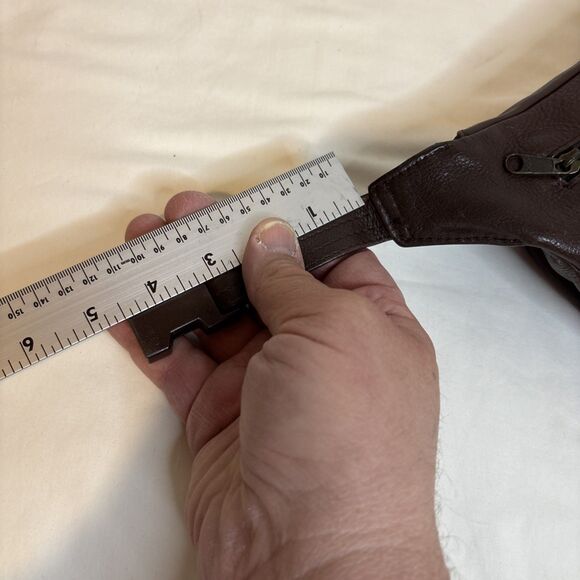 Private Label Waist/Sling Bag Fanny Pack Made In India- Rear Pocket Zipper - Picture 5 of 7